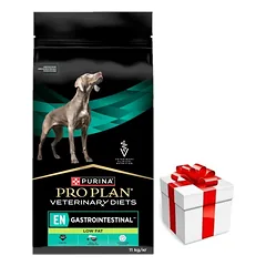 PRO PLAN Veterinary Diets EN Virškinimo trakto dietinis maistas suaugusiems šunims 11 kg + Staigmena ŠUNIUI