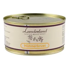 Lunderland vištienos krūtinėlė konservuose, drėgnas maistas katėms, 200 - 399 g — 1 nuotrauka