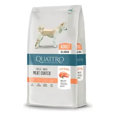 Quattro Extra Salmon su lašiša sausas šunų pašaras, 12 kg