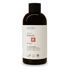 Natural Derma Pet šunų šampūnas baltam kailiui su simondsijų aliejumi ir ženšeniu