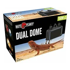 Repti Planet Dual Dome Lamp 2 x 150 W