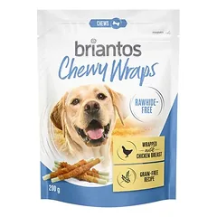 Briantos Chewy Wraps ohne Rohhaut für Hunde
