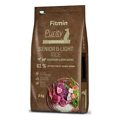 Fitmin purity rice senior&amp;light elniena ir ėriena 2kg photo