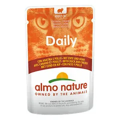 Almo Nature Daily vištiena ir antiena, drėgnas maistas katėms 70 g — 2 nuotrauka