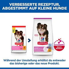 Hill's Science Plan Adult 1-6 Light Small & Mini su vištiena, sausas maistas šunims, 5 - 9,9 kg — 2 nuotrauka