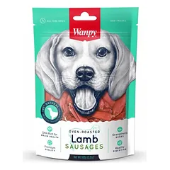 Wanpy skanėstas šunims, vytintos ėrienos dešrelės,100g