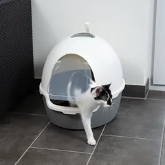 TIAKI uždaras tualetas katėms Cinder, Vidutiniams 3–5 kg — 5 nuotrauka