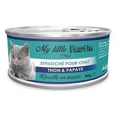 LABORATOIRE AGECOM - My Little Feast - Katzenfutter mit Früchten, Thunfisc