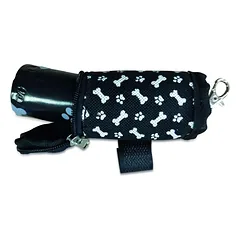 Ekskrementų maišelių dėklas su maišeliais, PĖDUTĖS, rožinis, 30 vnt. — 4 nuotrauka