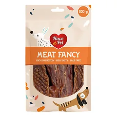 HAP skanėstas šunims, antienos krūtinėlė, 100 g — 1 nuotrauka
