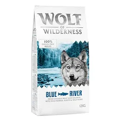 Wolf of Wilderness kombinuotas rinkinys: Adult sausas maistas + tinkamas drėgnas maistas, > 500 g — 4 nuotrauka