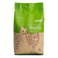 Comfy Pinokio natūralus medžio granulių kraikas katėms, graužikams ir paukščiams, 7L