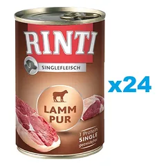 RINTI Singlefleisch Lamb Pure 24x400 g monoproteinų ėrienos