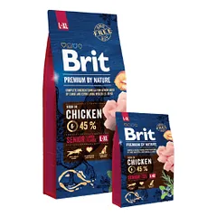 Brit Premium by Nature Senior L+XL sausas maistas šunims