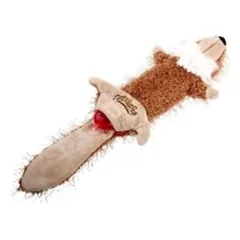 Žaislas šunims GiGwi Plush Friendz Medium Squireel Skin pliušinis voverės kailis — 2 nuotrauka