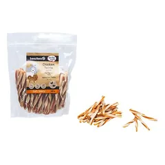Beeztees skanėstai šunims vištienos spiralės su žuvimi, Kiekis: 200 g — 2 nuotrauka
