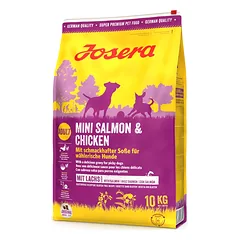 JOSERA Mini Salmon & Chicken 10kg + Staigmena ŠUNIUI