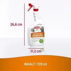 Nature's Miracle Set-In dėmių ir kvapų šalinimo priemonė katėms ir šunims, Ekonominė pakuotė 2 x 709 ml — 3 nuotrauka