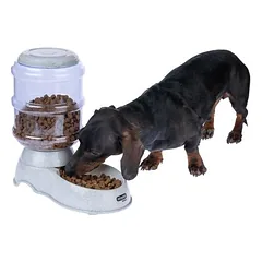 zooplus Basics Futterspender, zooplus Basics Futterspender bis 3,5 l Trockenfutter — 4 nuotrauka