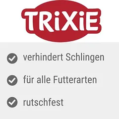 Trixie lėto šėrimo dubenėlis Triangle, 350 ml, Ø 15 cm — 3 nuotrauka