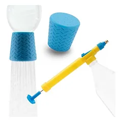 FinoPet 2er Set Mobile Hundedusche Aufsatz Hunde Dusche für unterwegs