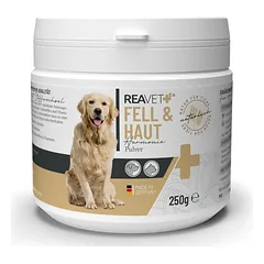 ReaVET kailiui ir odai harmony milteliai šunims ir katėms – 250g