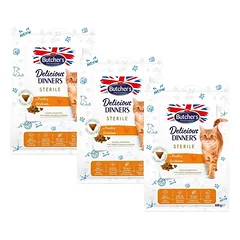 BUTCHER'S Functional Cat Indoor katėms, laikomoms ne lauke, su paukštiena 3x800g