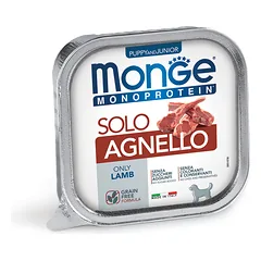 Monge Monoproteico Solo - Wet Dog Pate 100% Lamb PUPPY 150g (pak24)