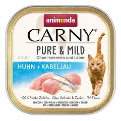 animonda Carny Adult Pure & Mild 32 x 100 g, drėgnas maistas katėms — 4 nuotrauka