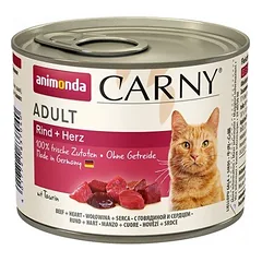 Animonda Carny Adult su jautiena ir širdimis 200 g