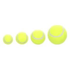 Flamingo Hundespielzeug Smash Tennisball gelb