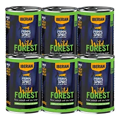 PRIMAL SPIRIT Iberian Wild Forest 6x400 g skardinė