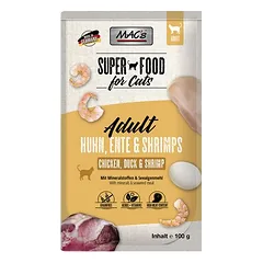 MAC´s Cat Pouch drėgnas maistas katėms, ekonominė pakuotė 24 x 100 g, Kalb & Rind — 2 nuotrauka