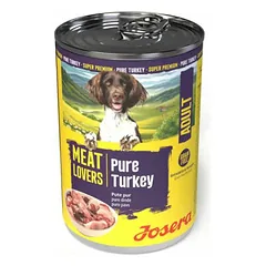 Josera Dog Adult Meat Lovers gryna kalakutiena, drėgnas maistas šunims 400 g