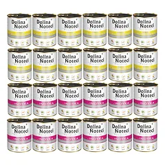 DOLINA NOTECI Mix Aukščiausios kokybės vištienos ir kalakutienos skonio 24x800g