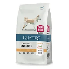 Quattro Sport sausas maistas suaugusiems visų veislių šunims su paukštiena 12 kg