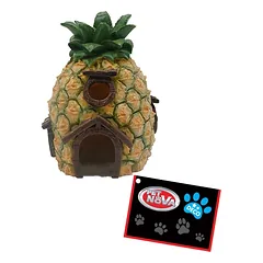 PET NOVA graužikų dekoracija ananasas 12x11.5x16cm — 2 nuotrauka