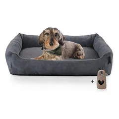 Rohrschneider Hundebett aus Cordstoff