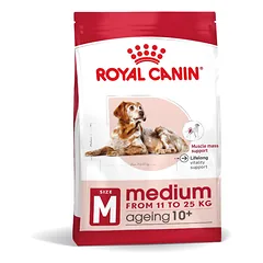 ROYAL CANIN Medium Ageing 10+ 30 kg sausas ėdalas suaugusiems vyresniems nei 10 metų amžiaus vidutinių veislių šunims