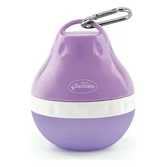 Record Mini Bubble - nešiojamas vandens butelis šunims, Fioletowa / 160ml — 2 nuotrauka
