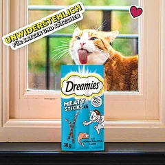 Dreamies Meaty Sticks skanėstai katėms — 3 nuotrauka