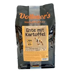 Vollmers su antiena ir bulvėmis, sausas maistas šunims, 1 kg — 2 nuotrauka