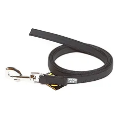 Julius K9 Supergrip Color & Gray treniravimo pavadėlis juodas - treniravimo pavadėlis be rankenos, juodas