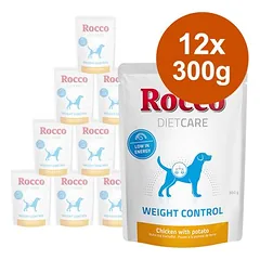 Rocco Diet Care Weight Control su vištiena ir bulvėmis, drėgnas maistas šunims 300 g, paketėlis — 4 nuotrauka