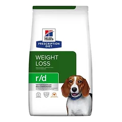 Hill's Prescription Diet r/d Weight Reduction su vištiena, sausas maistas šunims, 3 - 4,9 kg — 2 nuotrauka