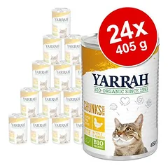 Sparpaket Yarrah Bio Chunks 24 x 405 g