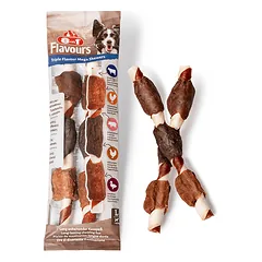 8IN1 flavours trigubo skonio skanėstas šunims Mega Skewers, 160g