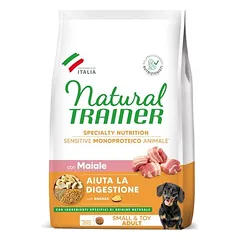 Natural Trainer Sensitive Adult Small & Toy mit Schwein