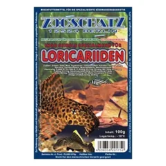 Šaldytas maistas žolėdėms žuvims, 100 g