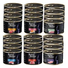 DOLINA NOTECI Premium Sterilised katėms SKONIŲ MIŠINYS 24x185g